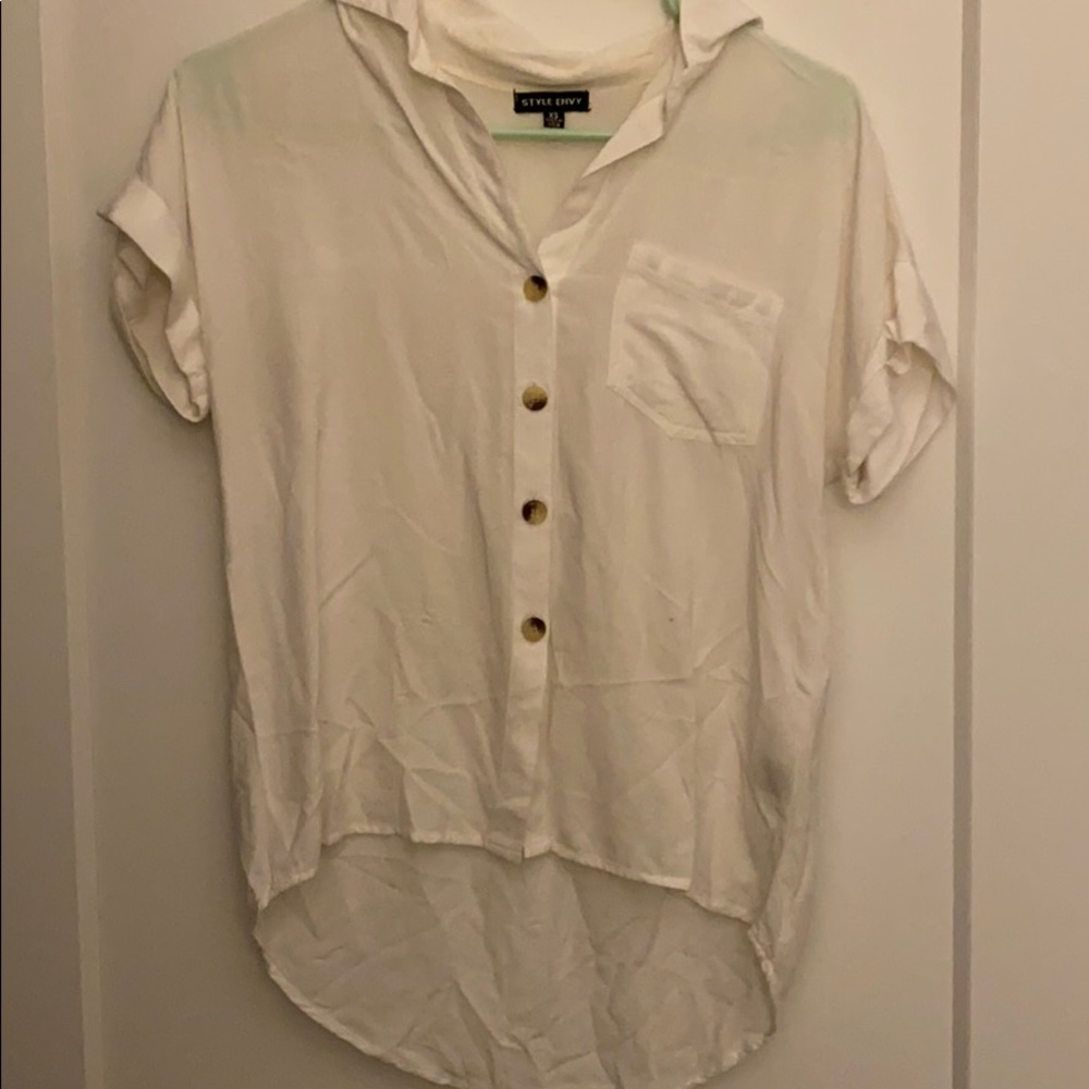 button down short sleeve